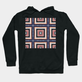 Southwest Style Wool Blanket Pattern Number 1 Hoodie